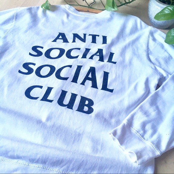 ANTI SOCIAL SOCIAL CLUB Crew Neck Sweatshirt XL - Picture 3 of 8